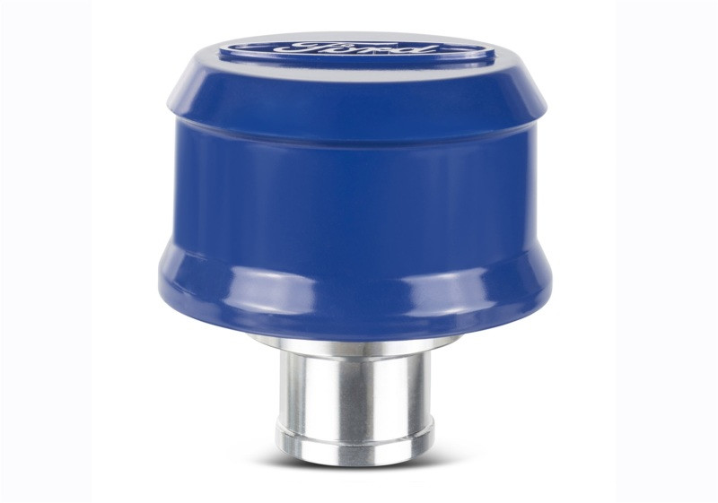 Ford racing Slant Edge Breather - Blue - 302-436 Photo - Unmounted