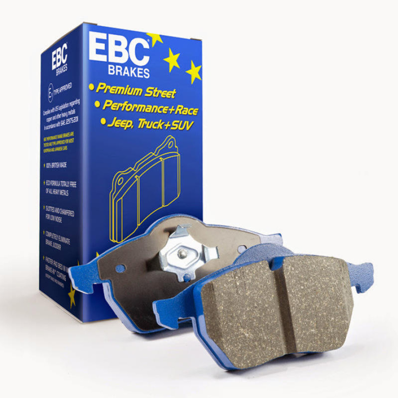 EBC EBC 06-08 Chevrolet Corvette C6 7.0 Z06 Bluestuff Front Brake Pads - DP51771NDX