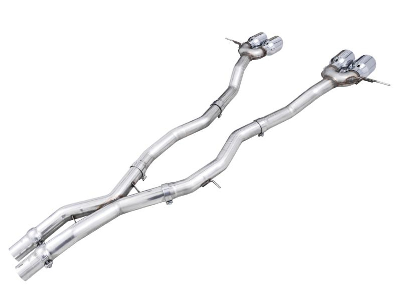 Awe Tuning AWE Track Edition Catback Exhaust for BMW G8X M3/M4 - Chrome Silver Tips - 3020-43482