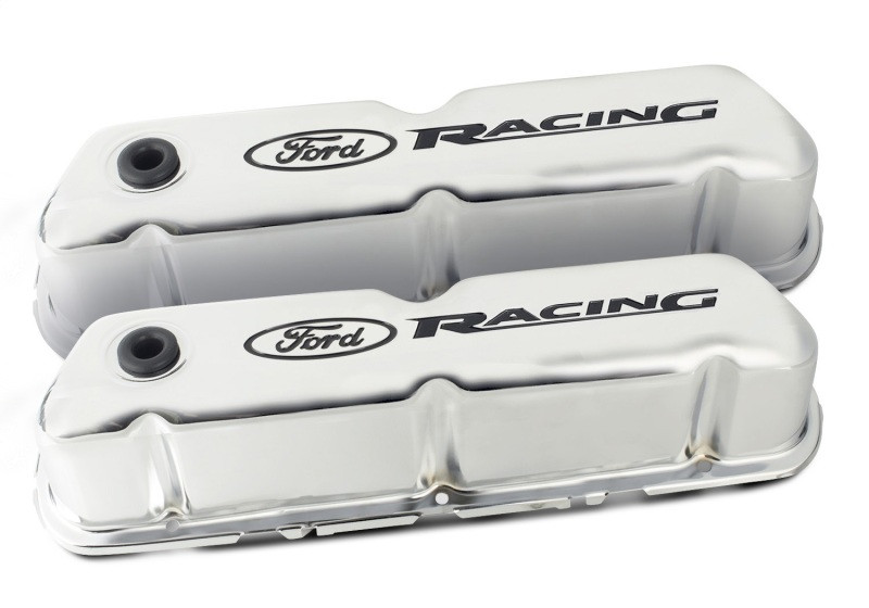 Ford Racing Complete Dress Up Kit Chrome Finish w/Black Emblems - 302-510 Photo - Unmounted