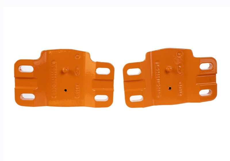 Ford Racing 2021+ Bronco Front Bumper Tow Hooks - Orange (Pair) - M-18954-BO Photo - Unmounted