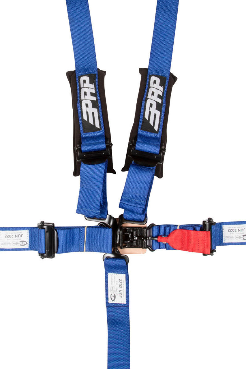 PRP Seats PRP 5.2 Race Harness SFI 16.5- Blue - SB5.2RACEB