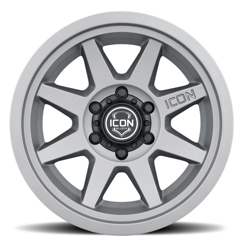 ICON Rebound SLX 17x8.5 6 x 135 6mm Offset 5.75in BS 87.1mm Bore Charcoal Wheel - 1917856350CH Photo - Close Up