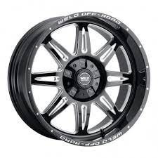 Weld Cheyenne W132 Series 22x10 / 8x165.1 BP / -18 Offset / 4.75 BS - Gloss Black MIL - W13220082475