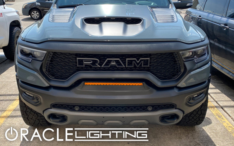 Oracle 19-22 RAM Rebel/TRX Front Bumper Flush LED Light Bar System - 5885-005 Photo - lifestyle view