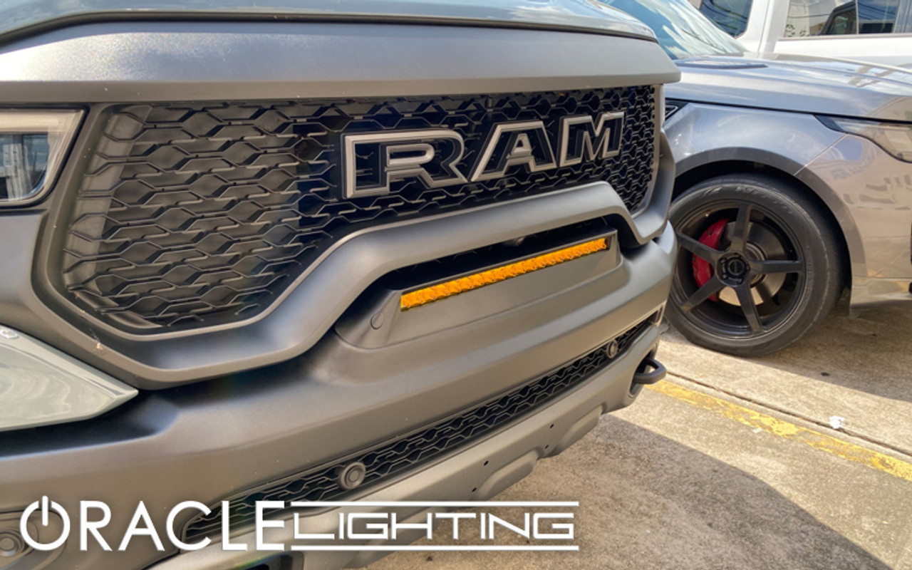 Oracle 19-22 RAM Rebel/TRX Front Bumper Flush LED Light Bar System - 5885-005 Photo - lifestyle view