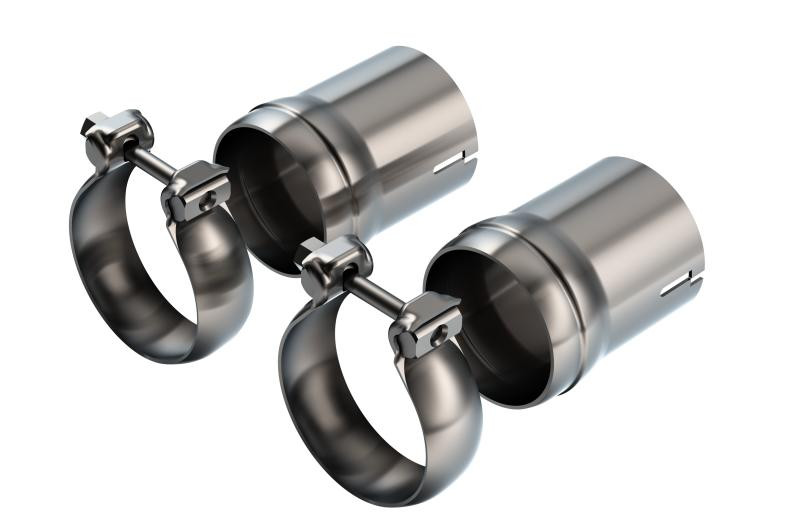 Borla 18-22 Dodge Charger R/T 5.7L V8 T-304 Stainless Steel Ball Flare Tip Adapter - Brushed - 60726