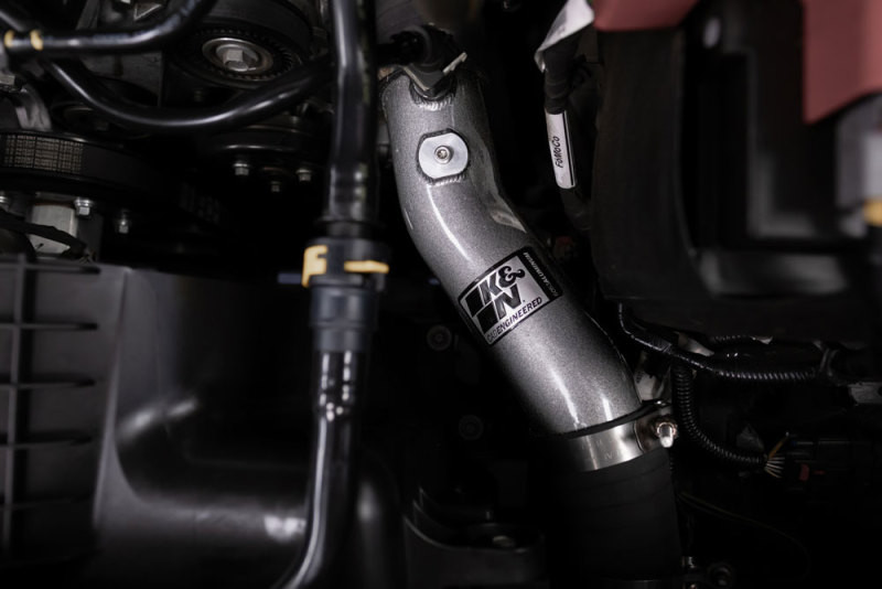 K&N 2019+ Ford Ranger L4-2.3L Charge Pipe - 77-1007KC Photo - Mounted