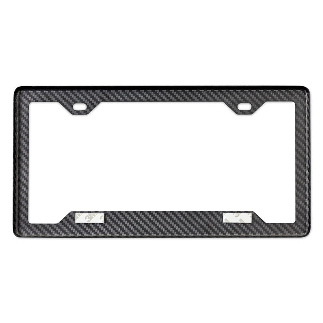 Mishimoto Carbon Fiber License Plate Frame - Matte - MMPROMO-FRAME-CF-M