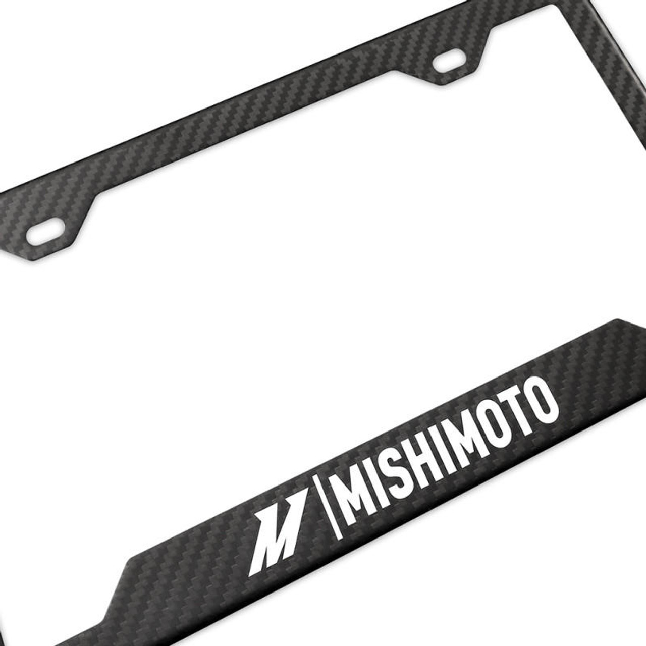 Mishimoto Carbon Fiber License Plate Frame - Matte - MMPROMO-FRAME-CF-M