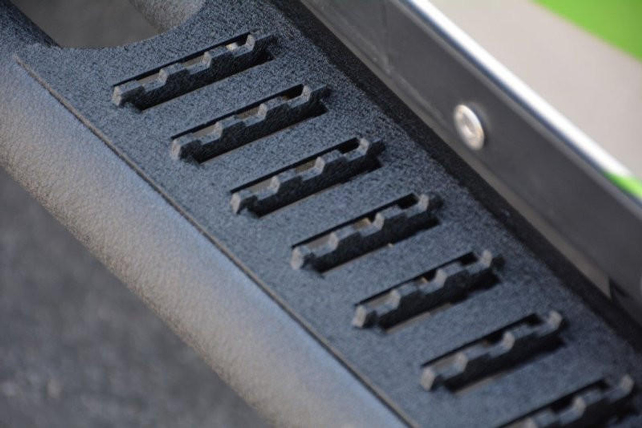  DV8 Offroad 07-18 Jeep Wrangler JK Rock Slider Steps (4 Door Only) - SRSOTB-06 