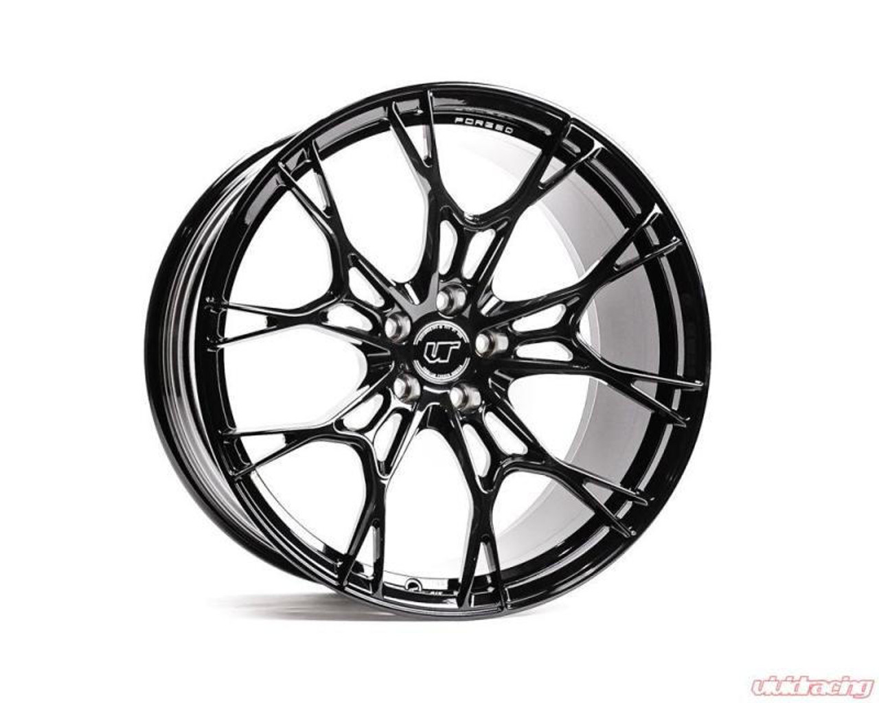 Vivid Racing VR Forged D01 Wheel Gloss Black 21x12 +35mm 5x114.3 - VR-D01-2112-35-51143-GBLK 