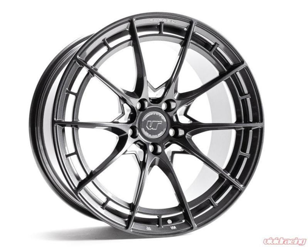 Vivid Racing VR Forged D03-R Wheel Gunmetal 20x11 +37mm 5x120 - VR-D03R-2011-37-5120-GM 