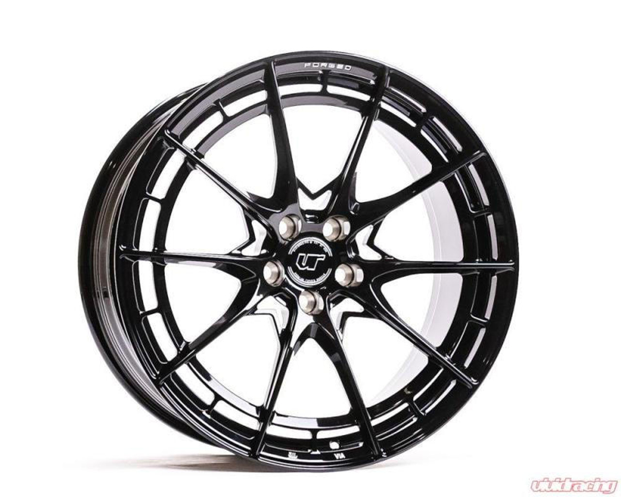 Vivid Racing VR Forged D03-R Wheel Gloss Black 21x12 +35mm 5x112 - VR-D03R-2112-35-5112-GBLK 