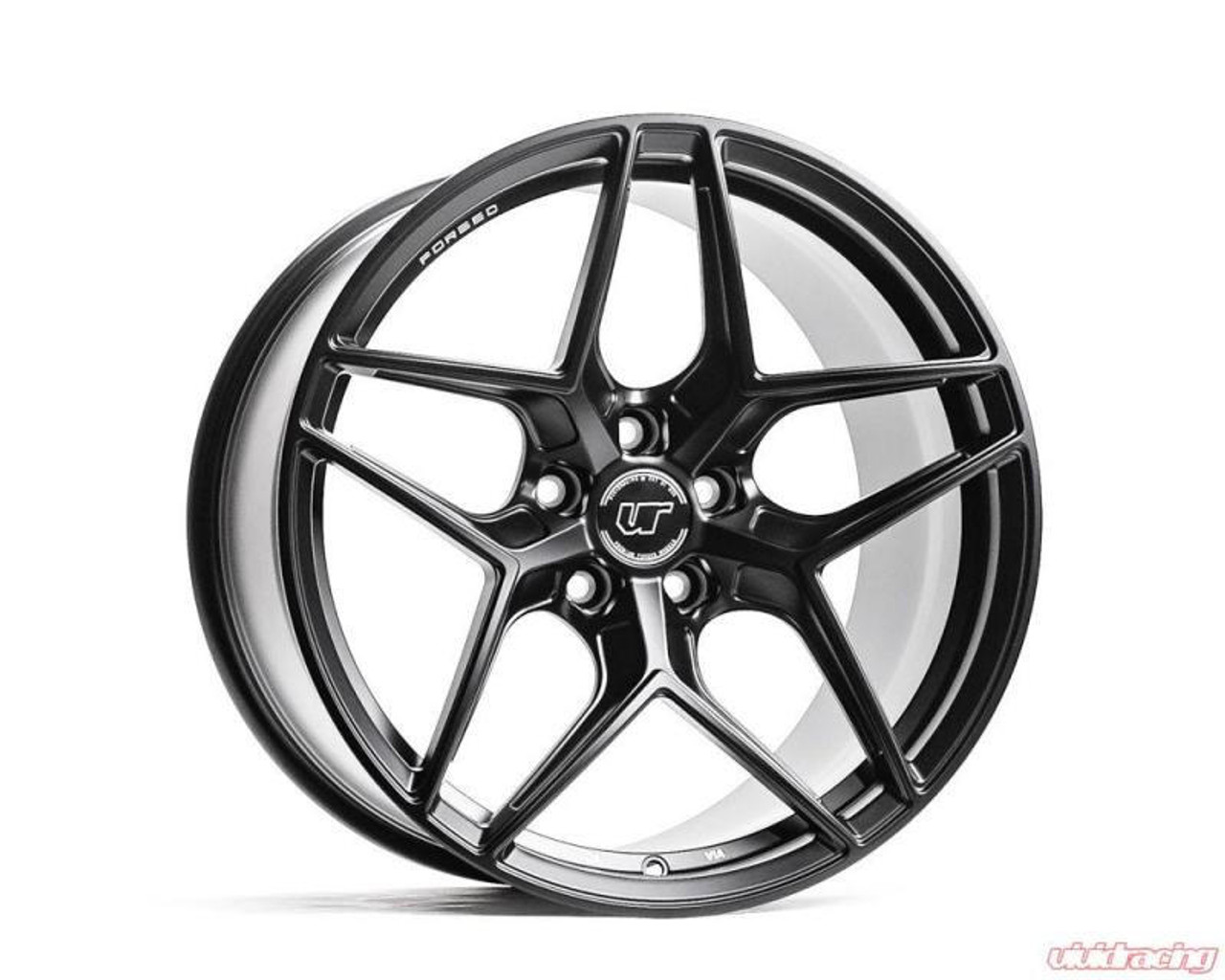 Vivid Racing VR Forged D04 Wheel Matte Black 20x9 +35mm 5x114.3 - VR-D04-2090-35-51143-MBLK 