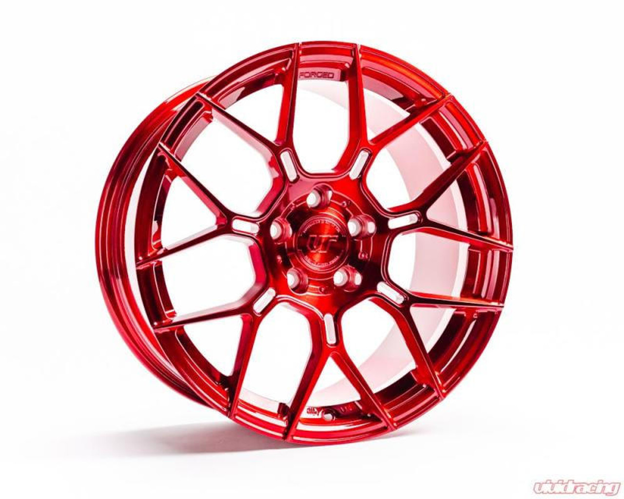 Vivid Racing VR Forged D09 Wheel Gloss Red 18x9.5 +40mm 5x114.3 - VR-D09-1895-40-51143-GRD 