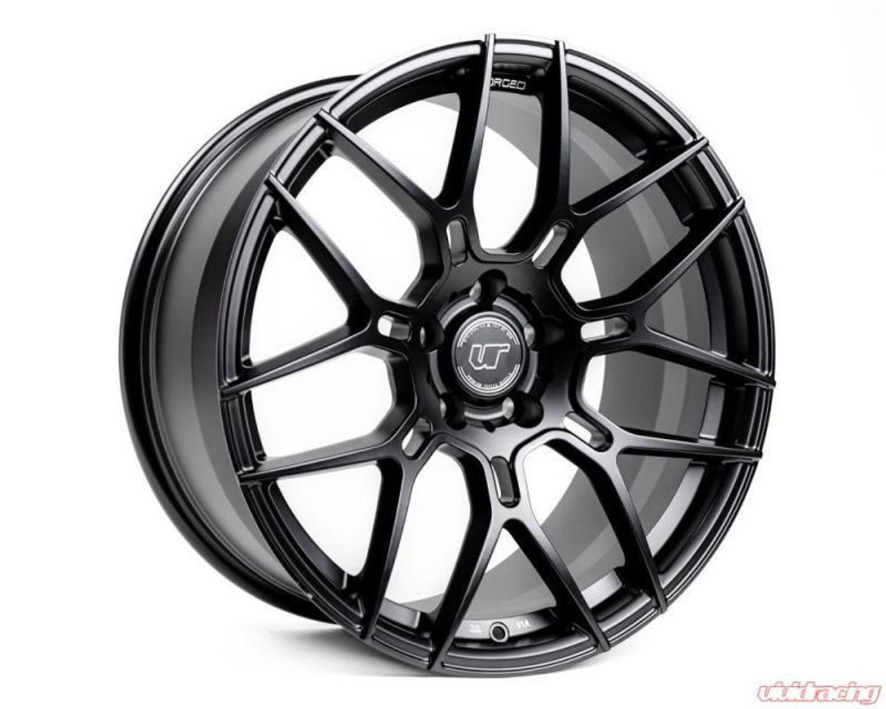 Vivid Racing VR Forged D09 Wheel Matte Black 20x9.5 +38mm 5x114.3 - VR-D09-2095-38-51143-MBLK 