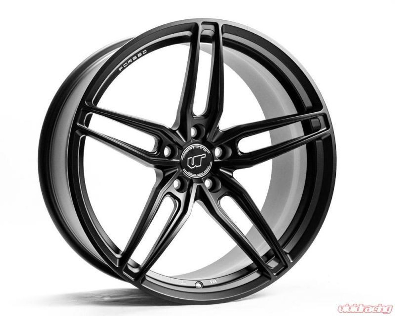 Vivid Racing VR Forged D10 Wheel Matte Black 20x10 +30mm 5x114.3 - VR-D10-2010-30-51143-MBLK 