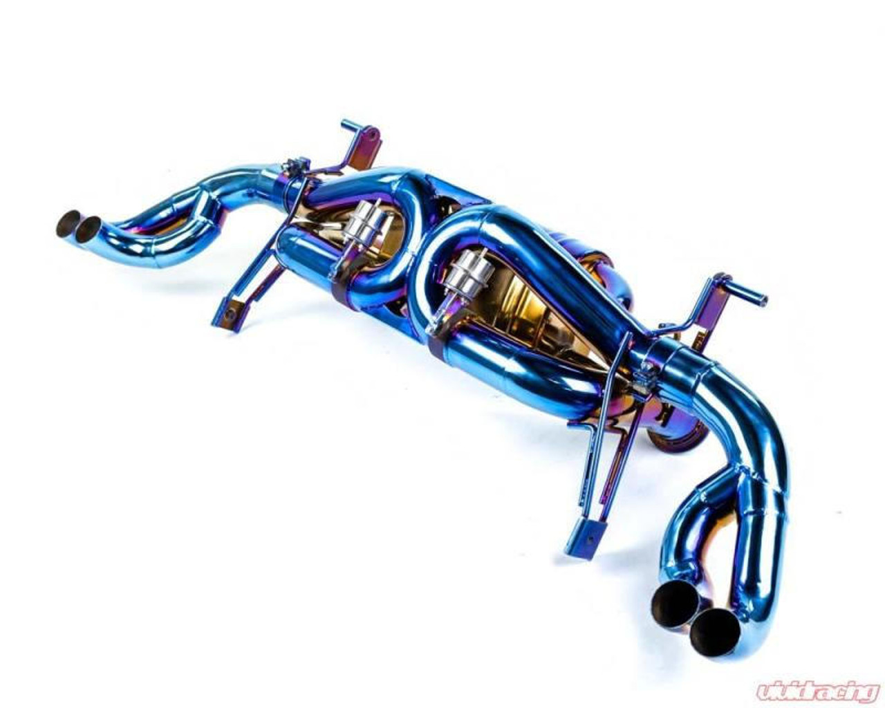 Vivid Racing VR Performance Audi R8 2020+ Blue Titanium Exhaust System - VR-R820-170T 