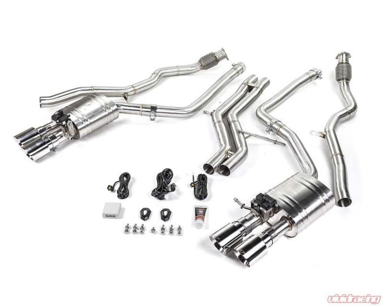 Vivid Racing VR Performance Audi S4/S5 B8 Stainless Valvetronic 304 Stainless Exhaust System - VR-S4S5B8-170S 