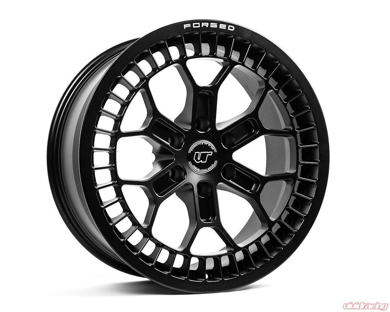 Vivid Racing VR Forged D02 Wheel Package Ford F-150/Raptor 20x9 Matte Black - VRF-D02-RAP-MBLK 