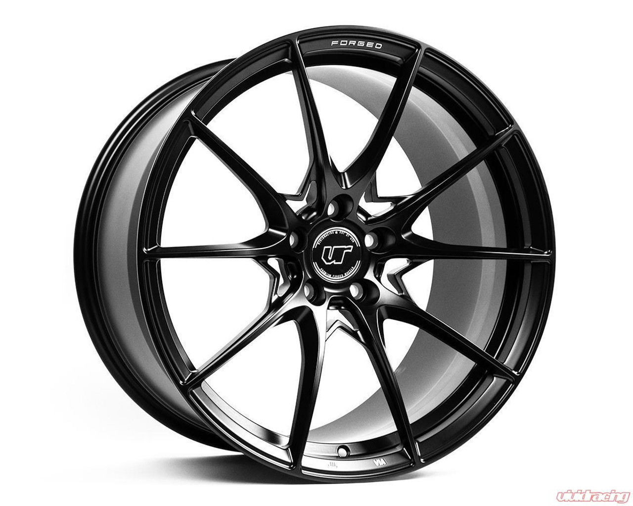 Vivid Racing VR Forged D03 Wheel Package Ford Mustang S550 20x10 & 20x11 Matte Black - VRF-D03-S550-MBLK 