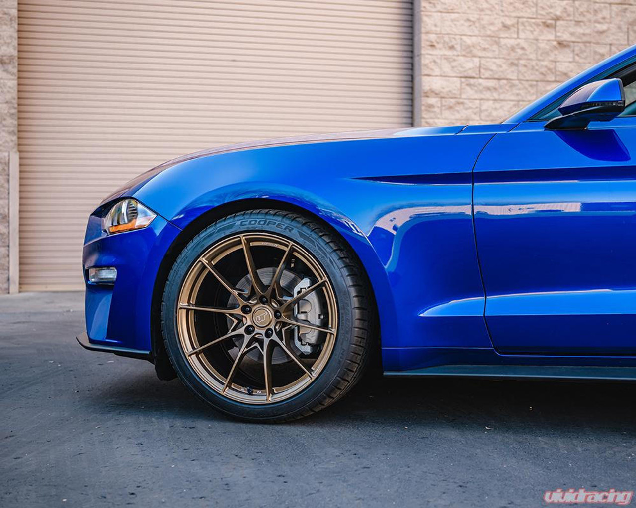 Vivid Racing VR Forged D03 Wheel Package Ford Mustang S550 20x10 & 20x11 Satin Bronze - VRF-D03-S550-SBZ 