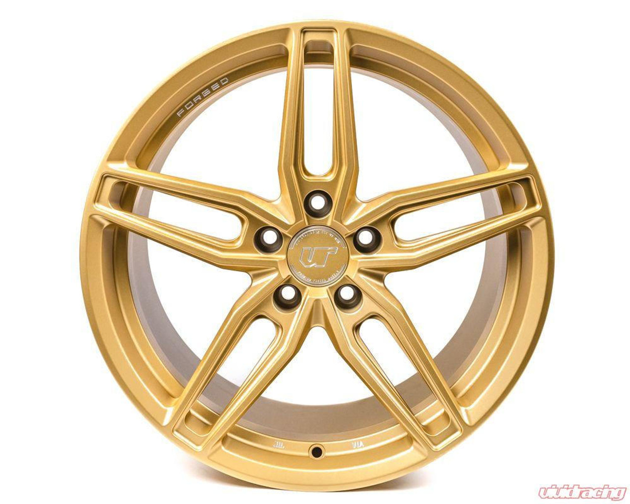 Vivid Racing VR Forged D10 Wheel Package Subaru WRX STI 18x9.5 Gloss Gold - VRF-D10-STI-GGLD 