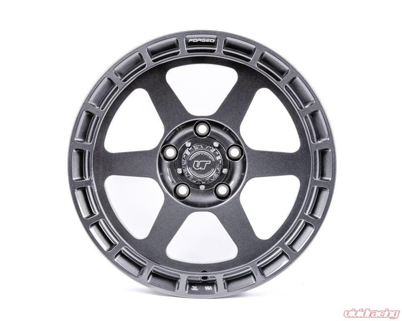 Vivid Racing VR Forged D14 Wheel Package Jeep Wrangler JK JL/Gladiator 17x8.5 Gunmetal - VRF-D14-JL-GM 