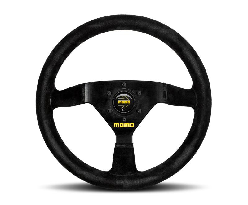 MOMO Momo MOD69 Steering Wheel 350 mm -  Black Suede/Black Spokes - R1913/35S 