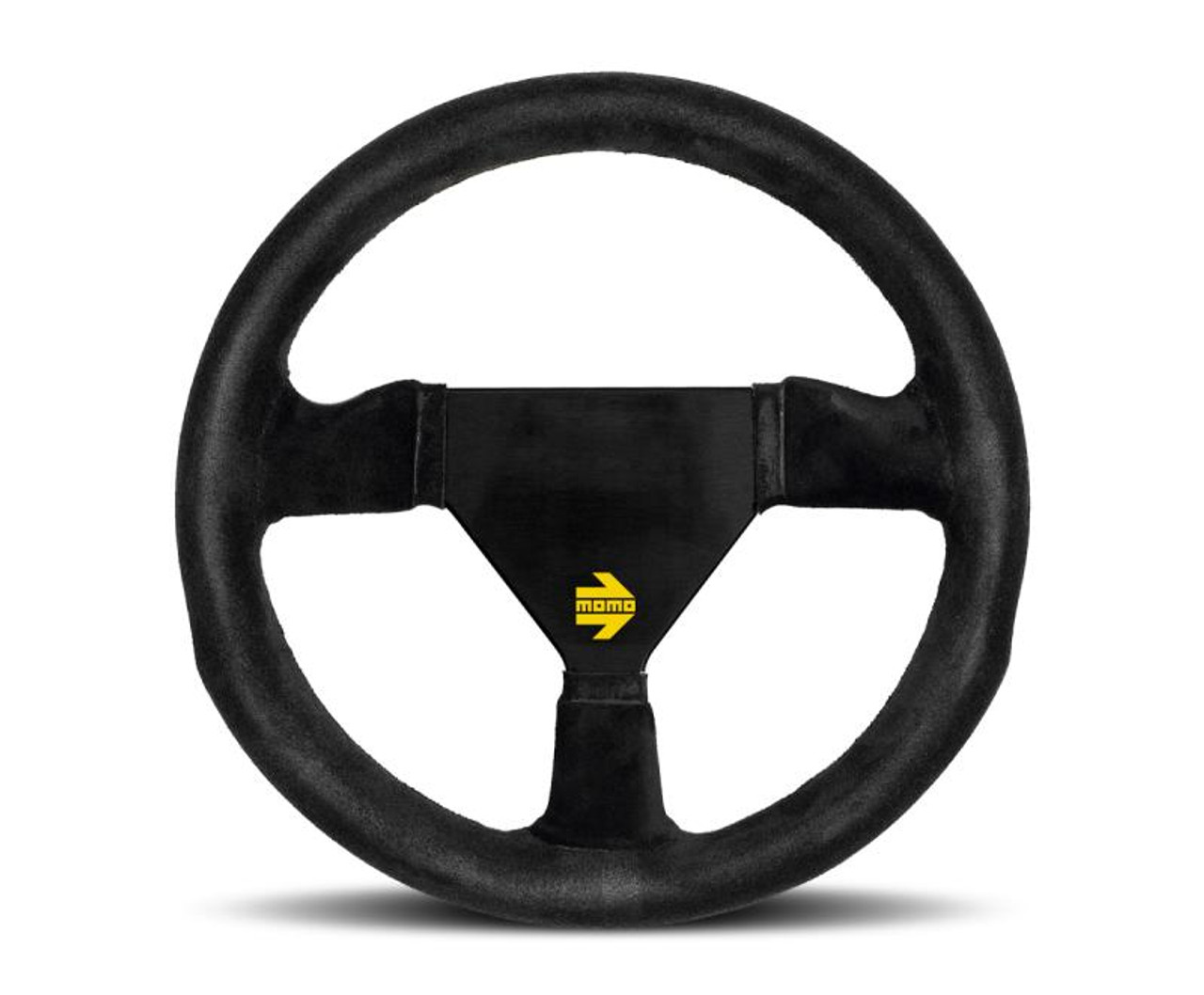 MOMO Momo MOD11 Steering Wheel 260 mm -  Black Suede/Black Spokes - R1920/26S 