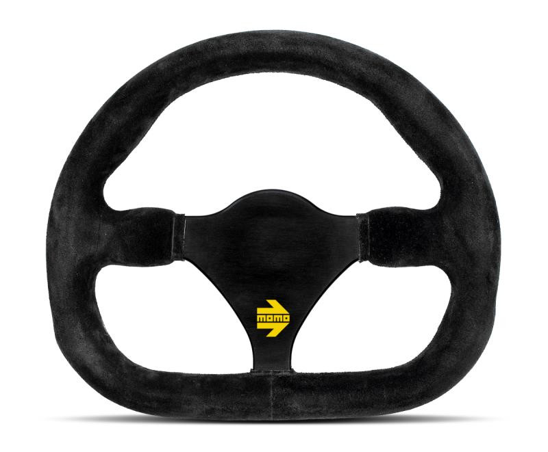 MOMO Momo MOD27 Steering Wheel 290 mm -  Black Suede/Black Spokes - R1925/29S 