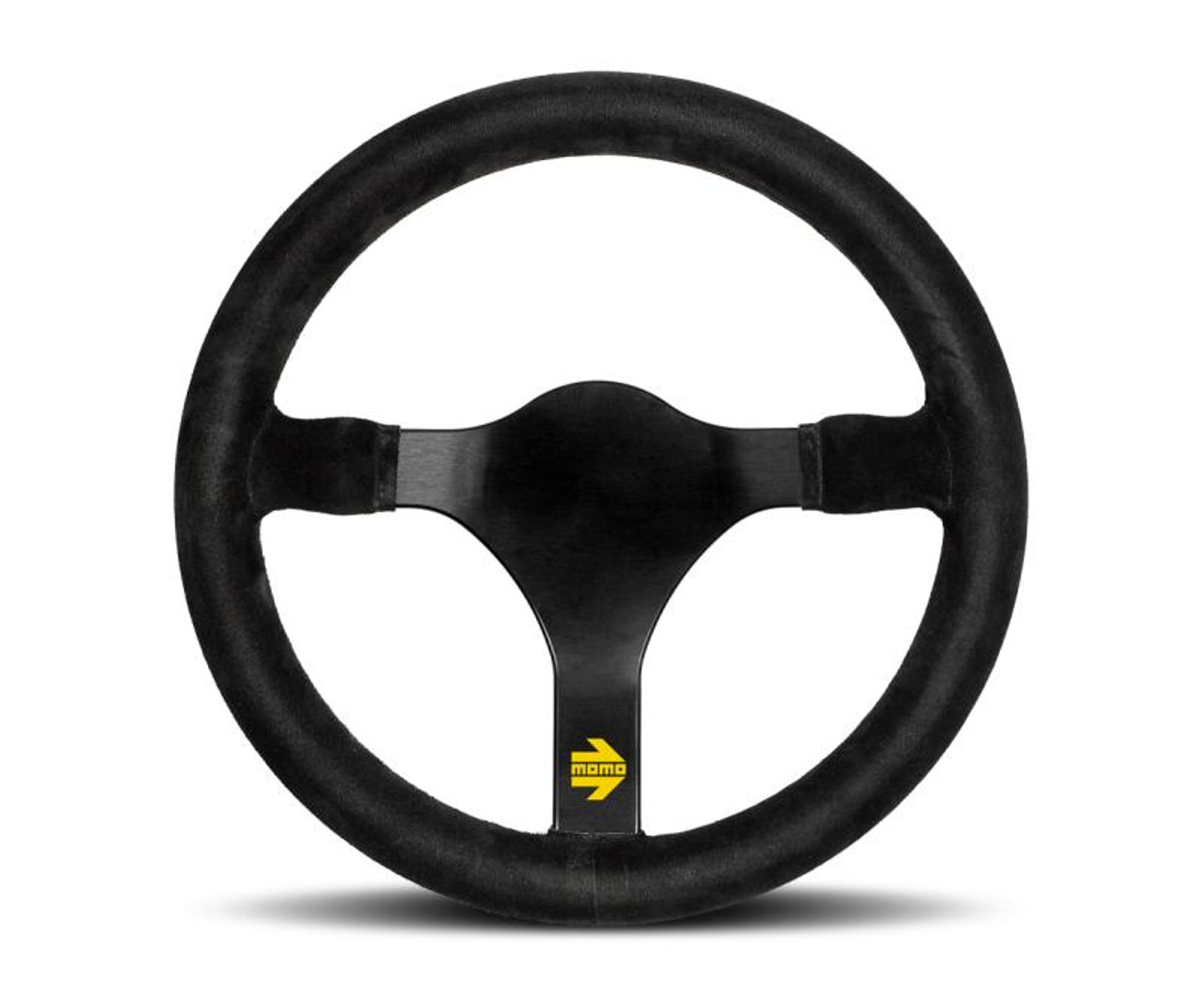 MOMO Momo MOD31 Steering Wheel 320 mm -  Black Suede/Black Spokes - R1930/32S 