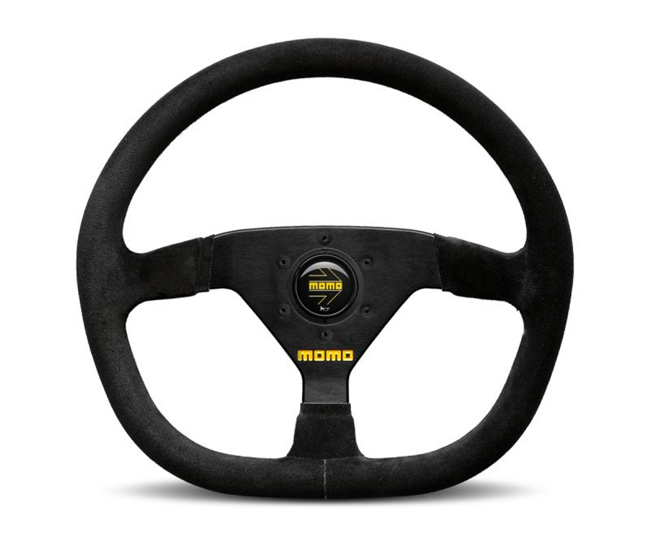 MOMO Momo MOD88 Steering Wheel 320 mm -  Black Suede/Black Spokes - R1988/32S 