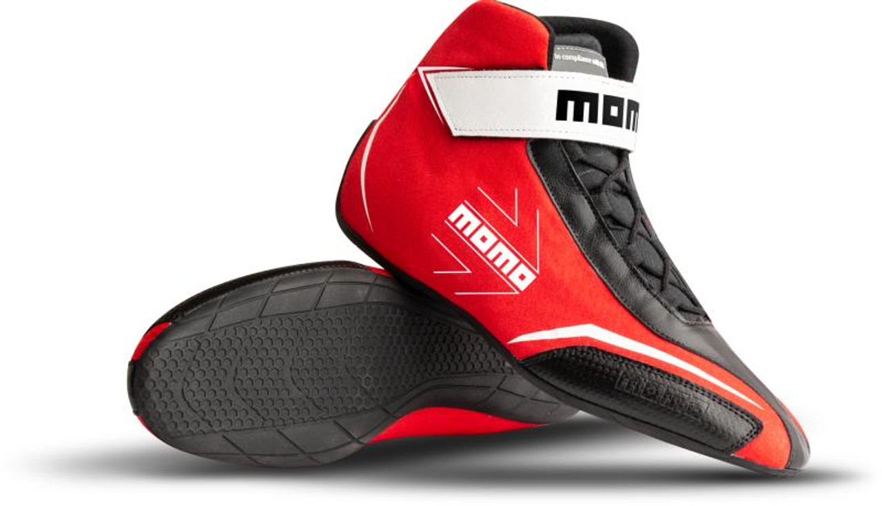 MOMO Momo Corsa Lite Shoes 43 (FIA 8856/2018)-Red - SCACOLRED43F 