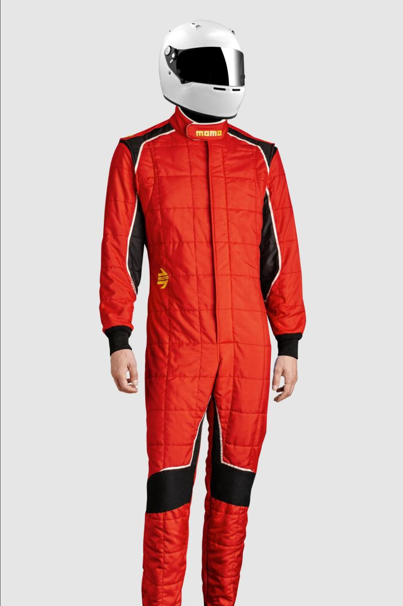 MOMO Momo Corsa Evo Driver Suits Size 62 (SFI 3.2A/5/FIA 8856-2000)-Red - TUCOEVORED62 