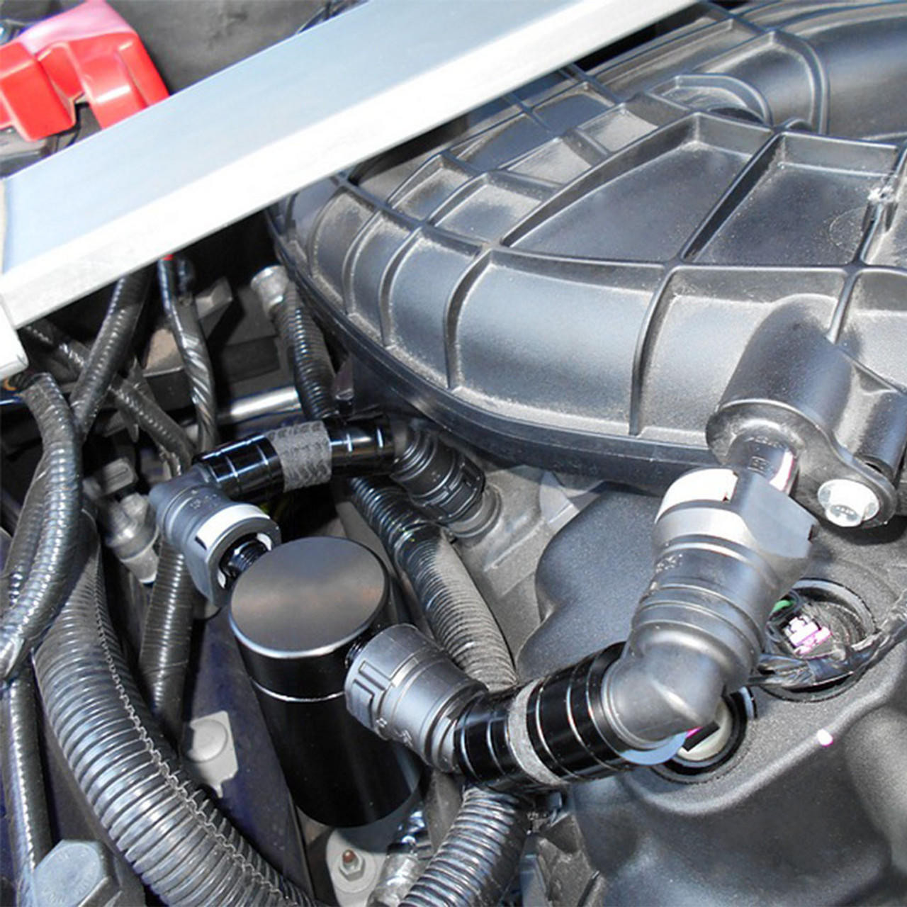  UPR Products 11-15 Mustang V6 Plug N Play ™ Short SC Oil Catch Can 