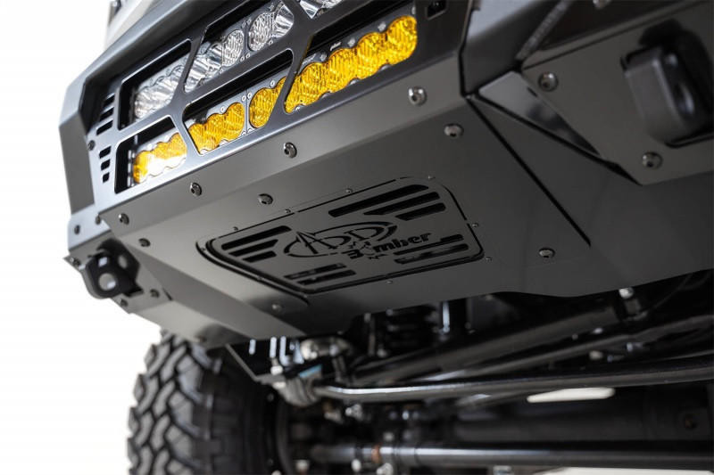 Addictive Desert Designs 17-20 Ford Super Duty Bomber Front Bumper w/ Mounts For 20in Light Bars - F160012140103 