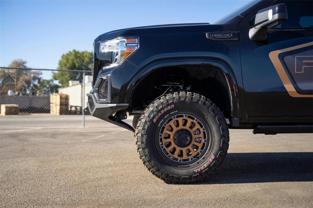  Addictive Desert Designs 2019 GMC Sierra 1500 SF Front Bumper w/ Winch Mount&Sensor Cutout - F471423030103 