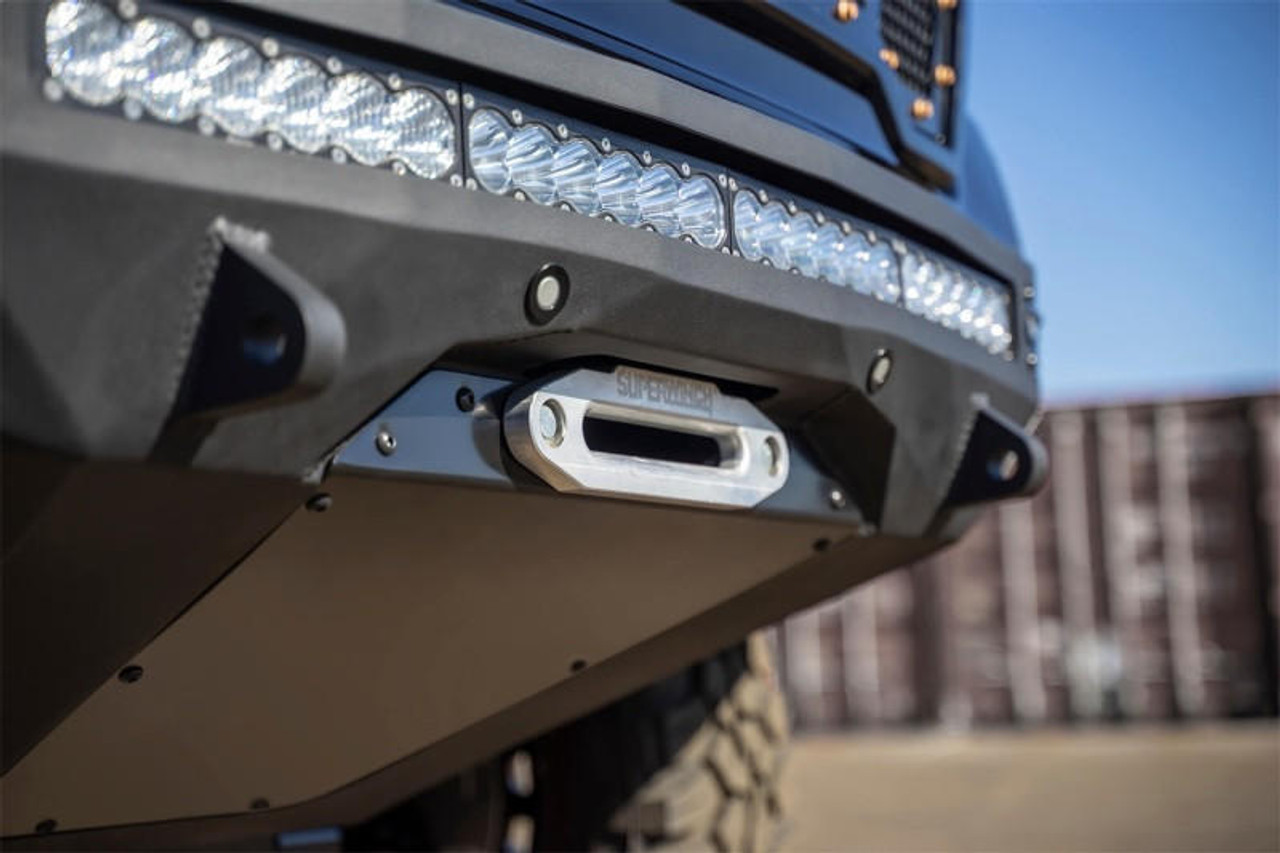  Addictive Desert Designs 2019 GMC Sierra 1500 SF Front Bumper w/ Winch Mount&Sensor Cutout - F471423030103 