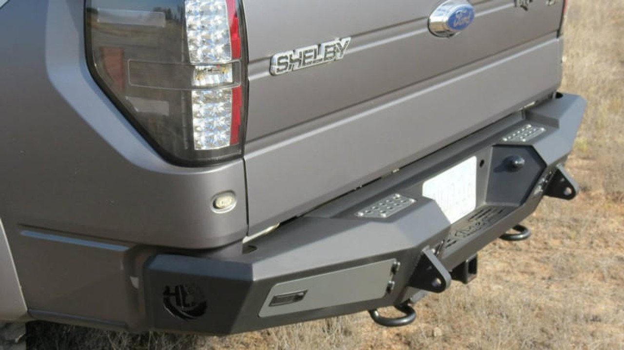  Addictive Desert Designs 10-14 Ford F-150 Raptor HoneyBadger Rear Bumper w/ Tow Hooks - R017301280103 