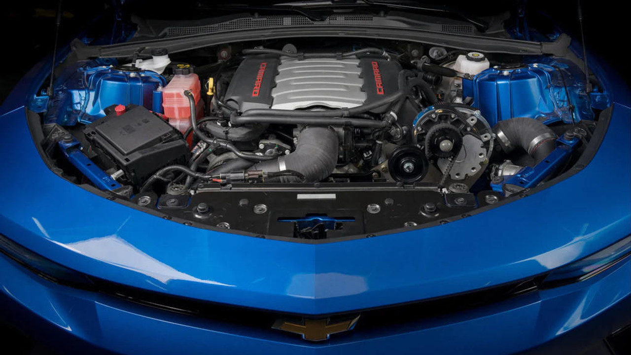 Vortech Copy of Vortech Superchargers V-7 YSi 2016-2018 Chevrolet 6.2L Camaro SS Polished Tuner Kit 