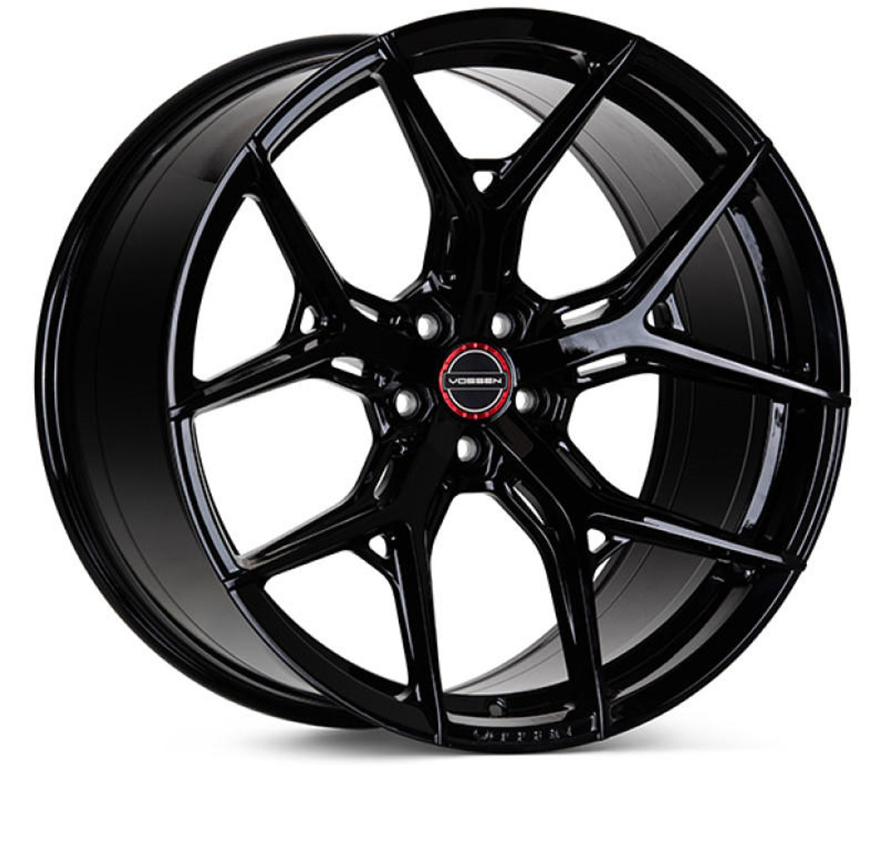  Vossen HF-5 20x10.5 / 5x112 / ET30 / Super Deep Face / 66.5 - Gloss Black - HF5-0M25 