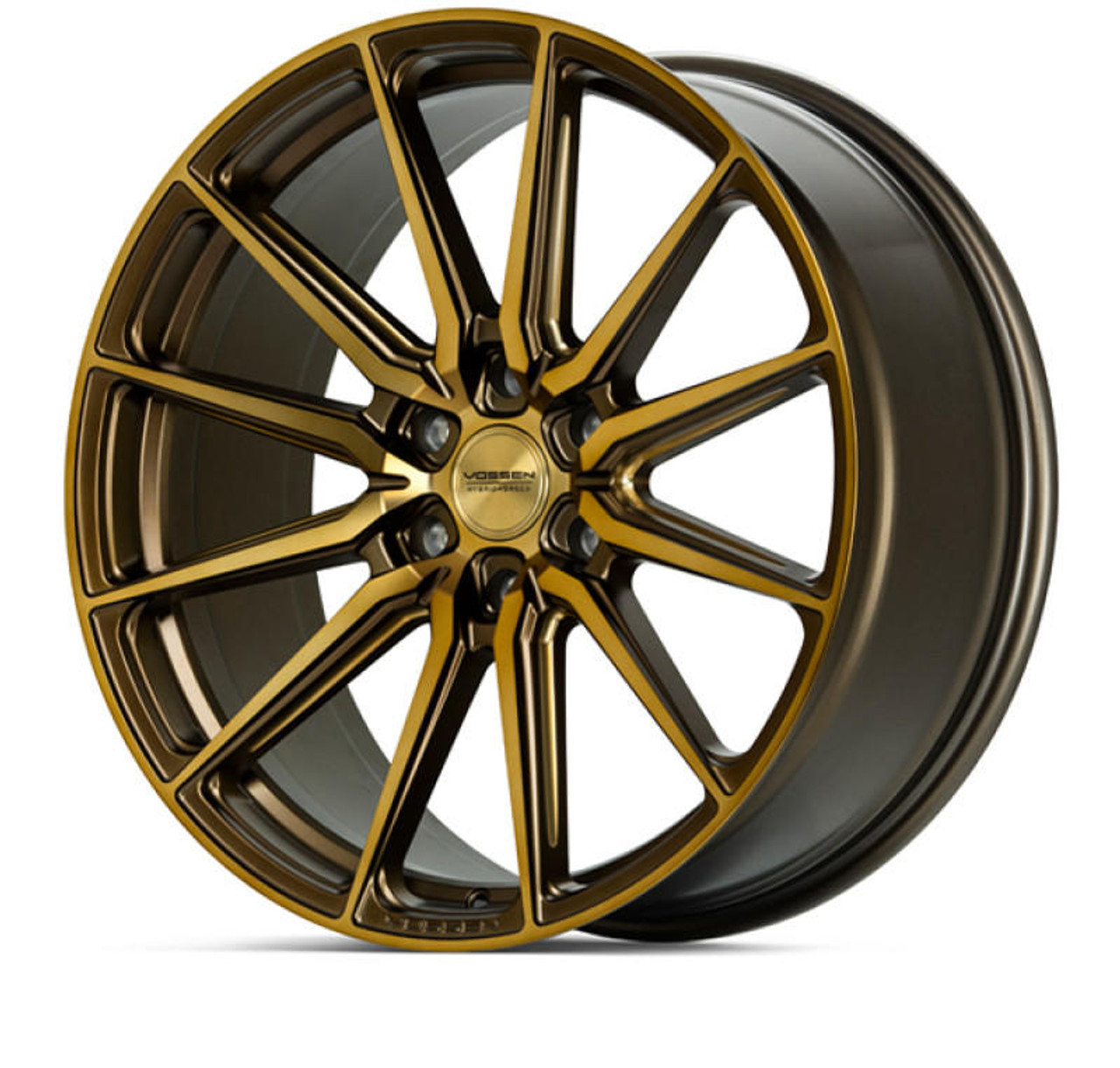  Vossen HF6-1 24x10 / 6x135 / ET25 / Deep Face / 87.1 - Tinted Matte Bronze - HF61-4F44 