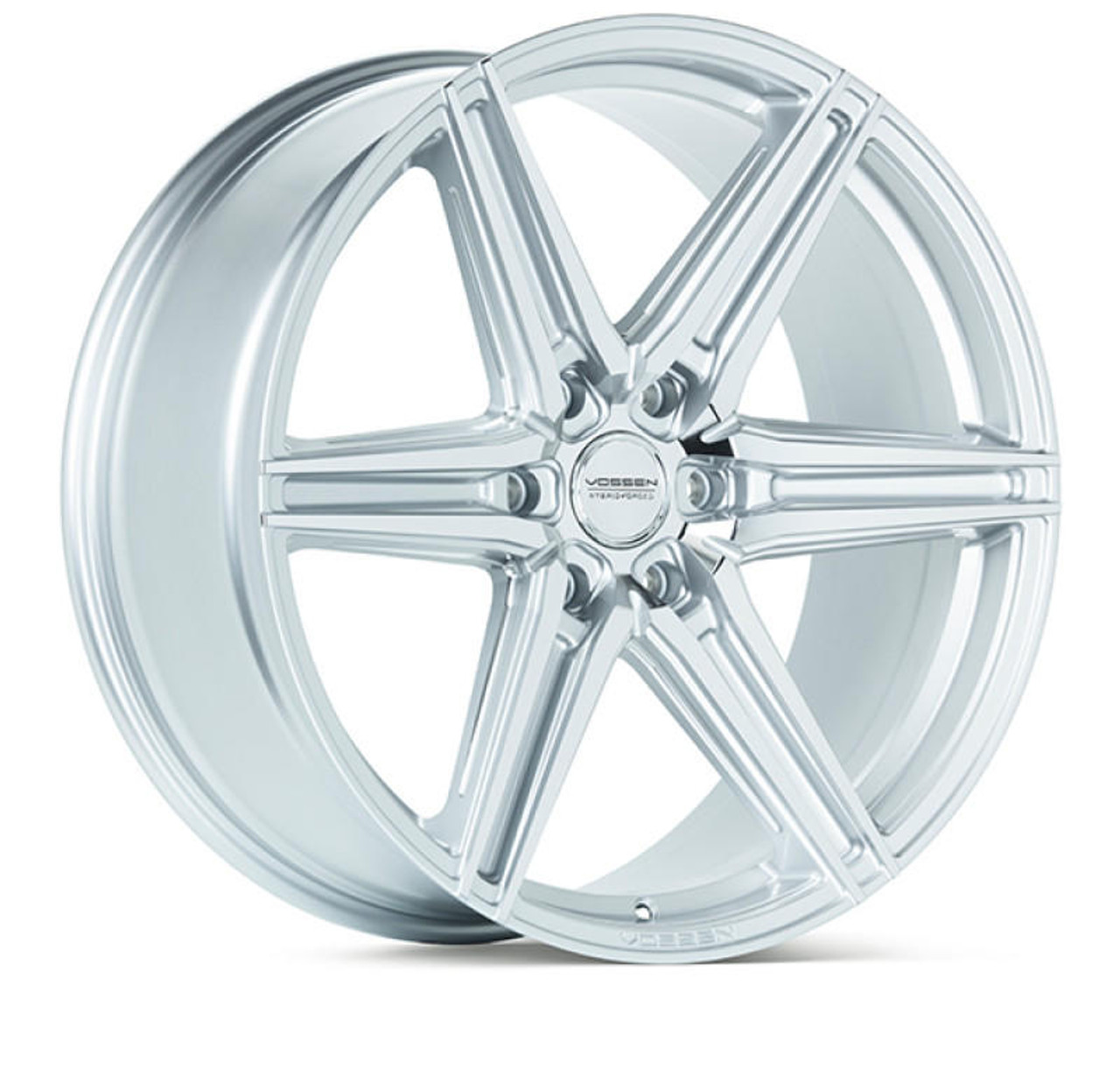  Vossen HF6-2 20x9.5 / 6x135 / ET15 / Deep Face / 87.1 - Silver Polished - HF62-0F01 