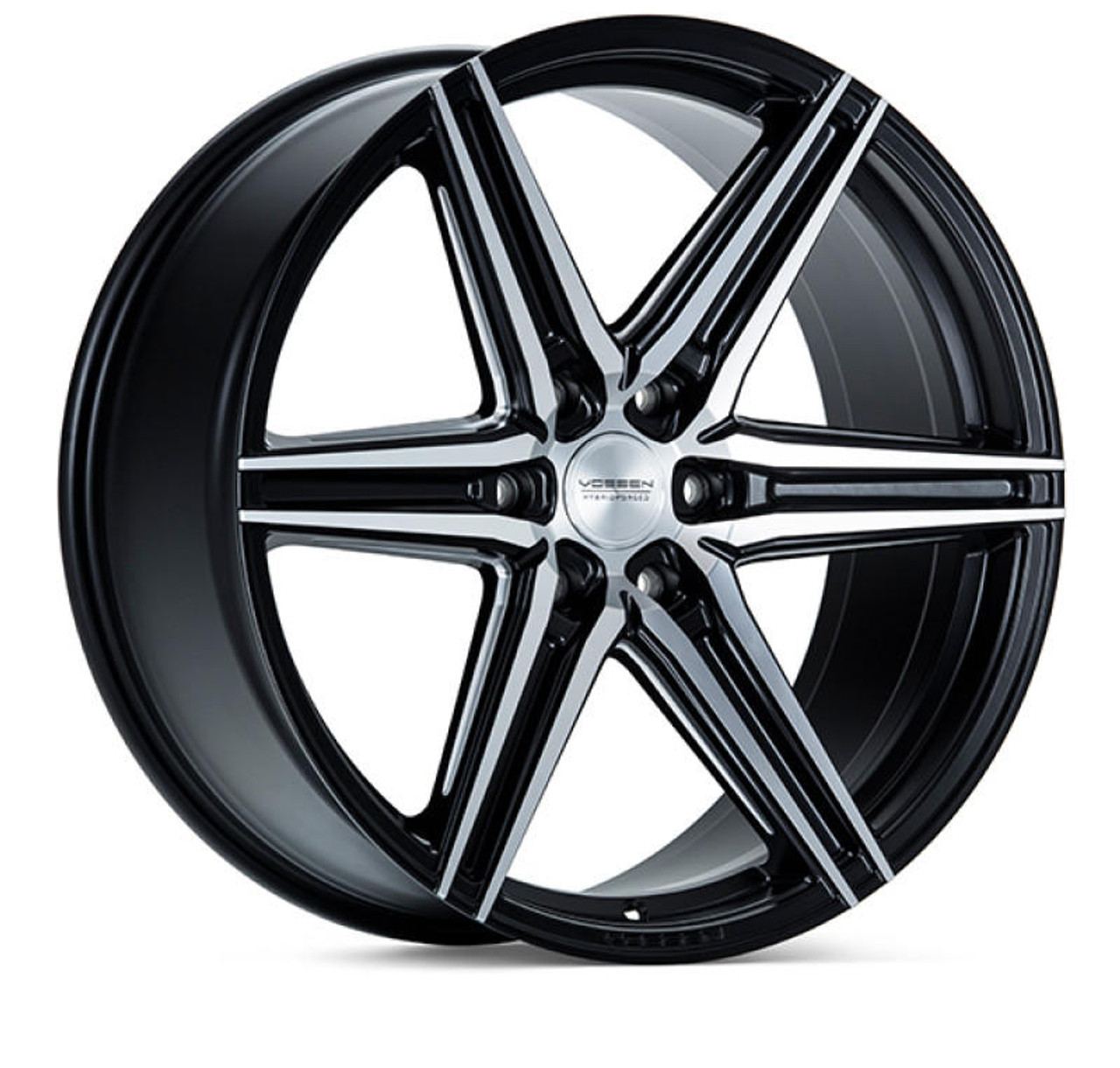  Vossen HF6-2 20x9.5 / 6x135 / ET15 / Deep Face / 87.1 - Brushed Matte Black - HF62-0F02 