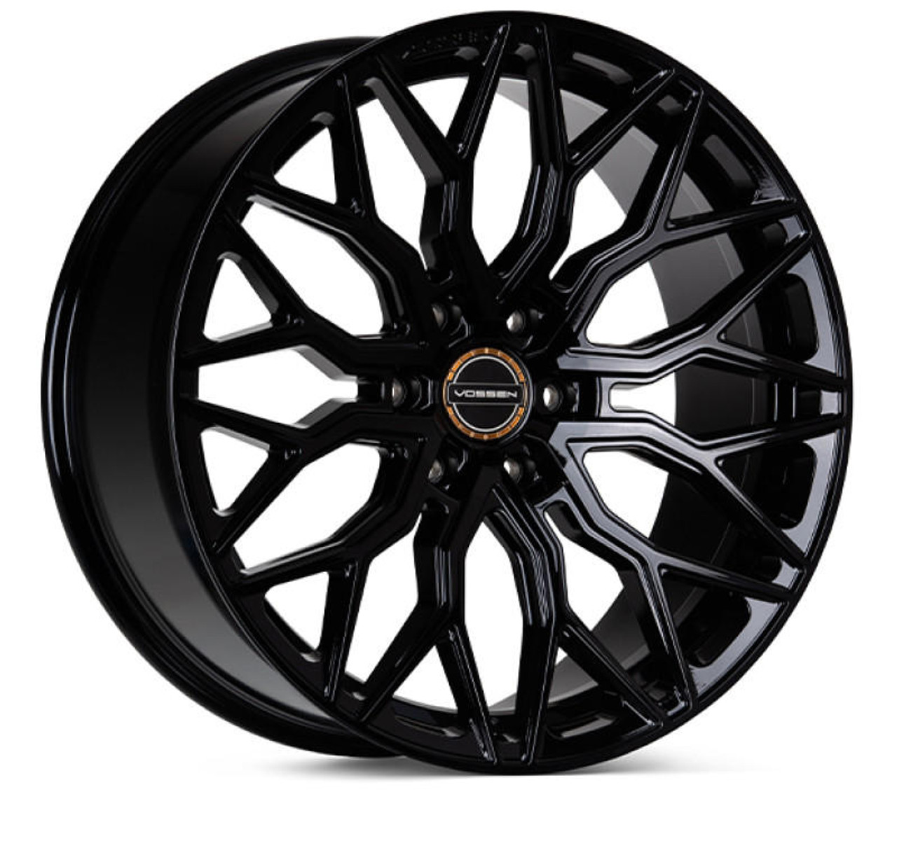  Vossen HF6-3 20x9.5 / 6x139.7 / ET15 / Deep Face / 106.1 - Gloss Black - HF63-0G04 