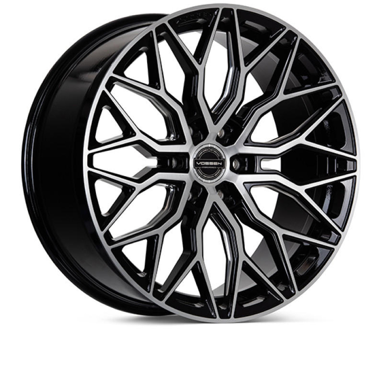  Vossen HF6-3 24x10 / 6x139.7 / ET25 / Deep Face / 106.1 - Brushed Gloss Black - HF63-4G41 