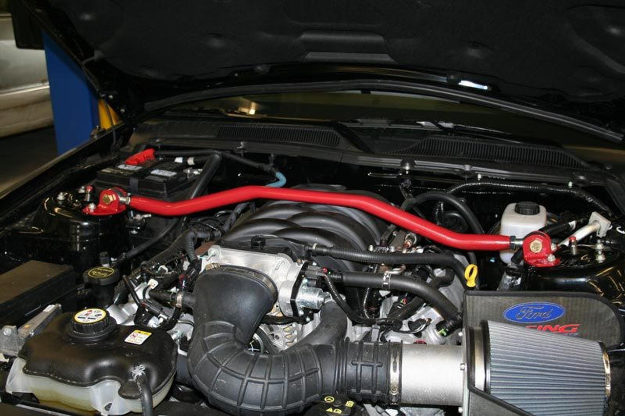  UMI Performance 05-14 Ford Mustang GT Front Strut Tower Brace - 1005-R 