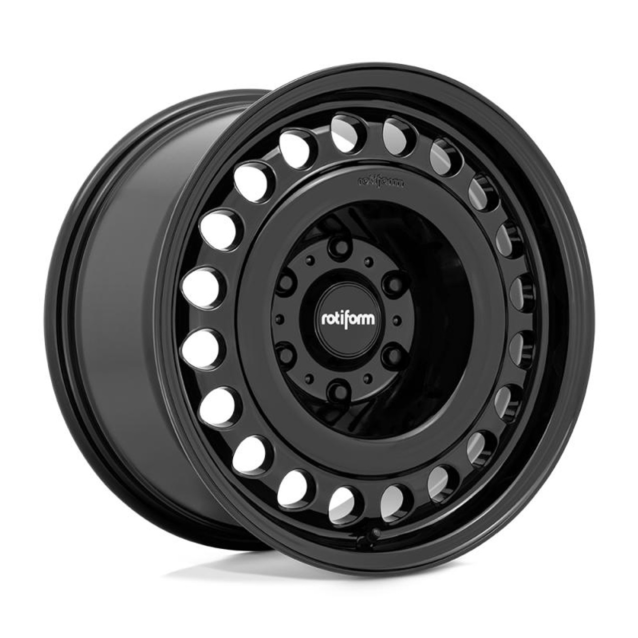  Rotiform R191 STL Wheel 20x9 5x130 25 Offset - Gloss Black - R19120904660 